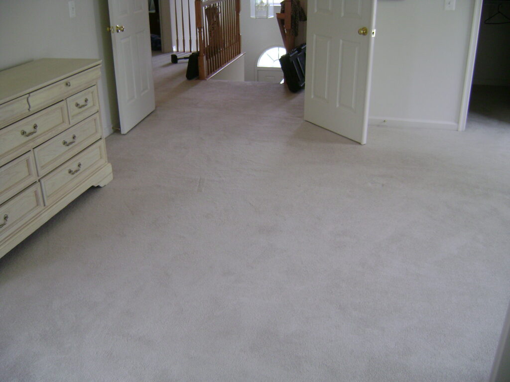 After Carpet Stretching is performed