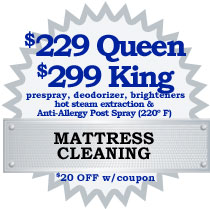 Northern VA DC MD Mattress Cleaning Coupon 2