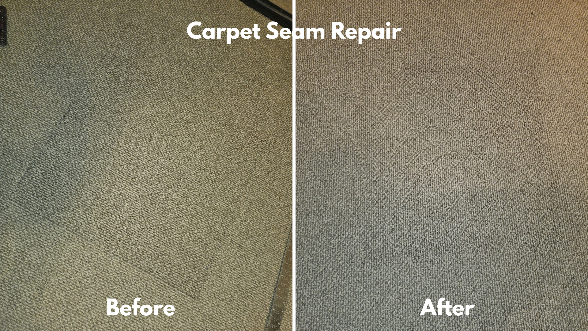 carpet seam repair
